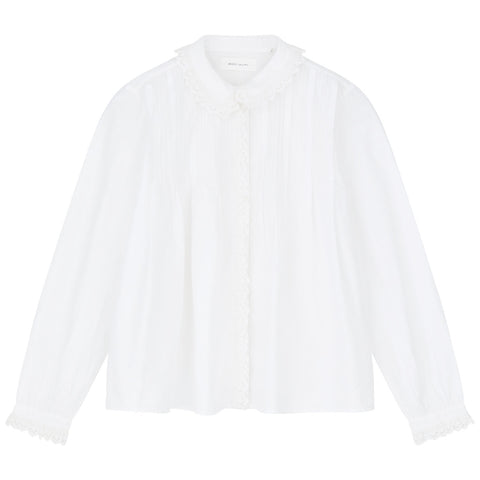 Lulu Skjorte (Optic White)