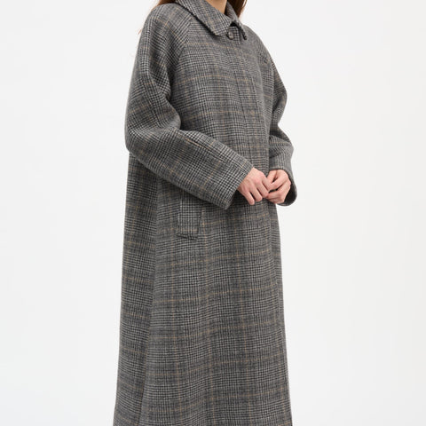 Mary Coat (Grey Check)