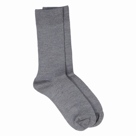 Merino Fine Strømper (Lysegrå)