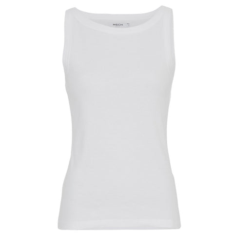 Moss Copenhagen - Rasmia SL Top (Bright White)