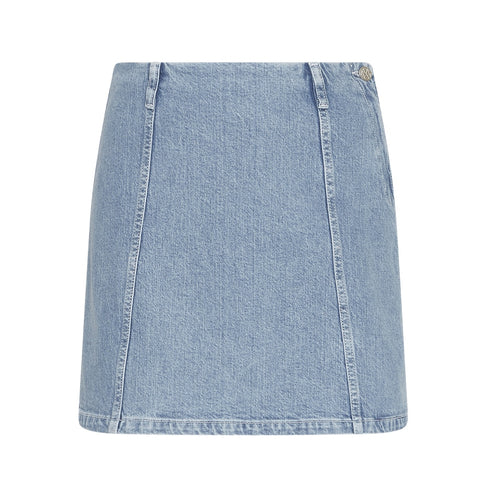 Elida Ada Denim Nederdel (Light Blue Wash)