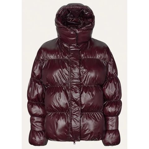 Active Hood Jakke (Dark Burgundy)