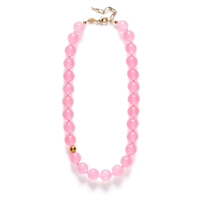 Anni Lu - Pink Bubbles Halskæde (Pink)