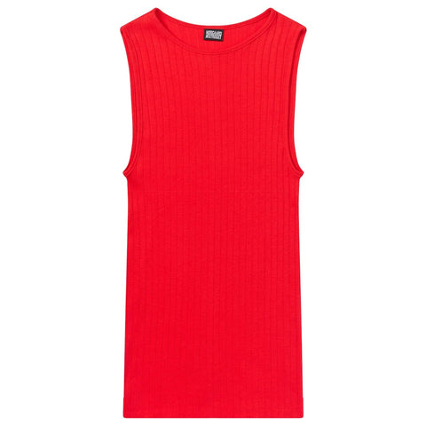 NPS Tank Top Solid Colour (Red)