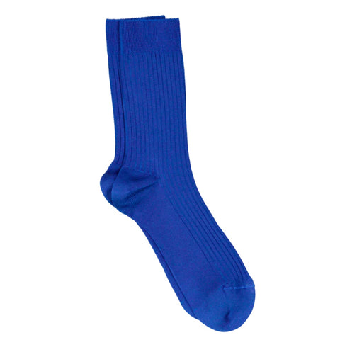 Mra. Hosiery - Silky Classic Strømper (Royal Blue)