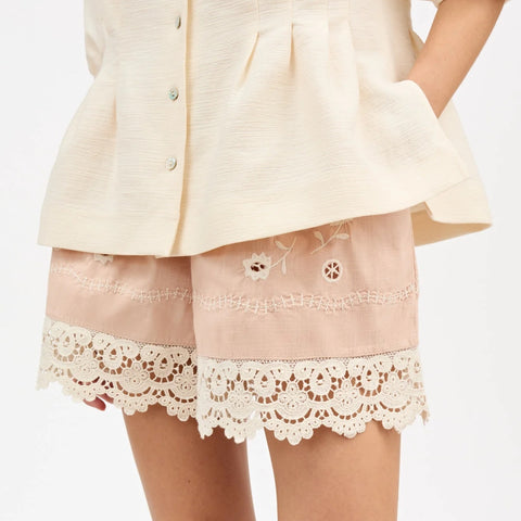 Tallulah Shorts (Antique Rose)