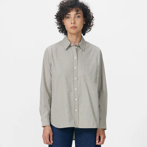 Elotta Skjorte (Beige Check)