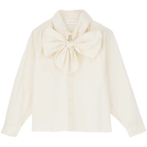 Lady Bow Skjorte (Ivory)