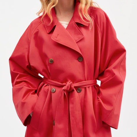 Spring Coat (Clear Red)