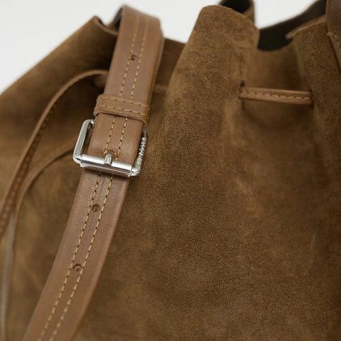 Crosta Bucket Bag (Brown)
