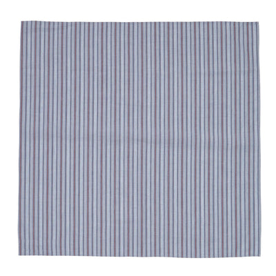 Skall Studio - Raine Tørklæde (Blue/Red Stripe)