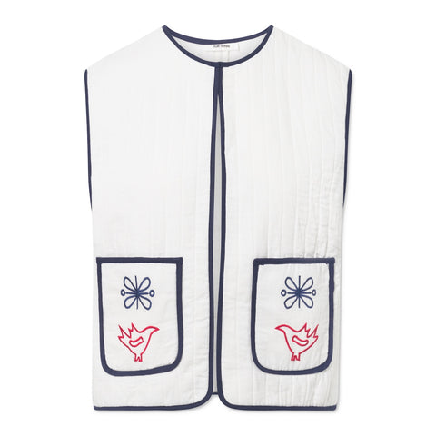 Kingston Vest (Egret)