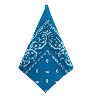 Bandana Tørklæde (Petroleums Blå)
